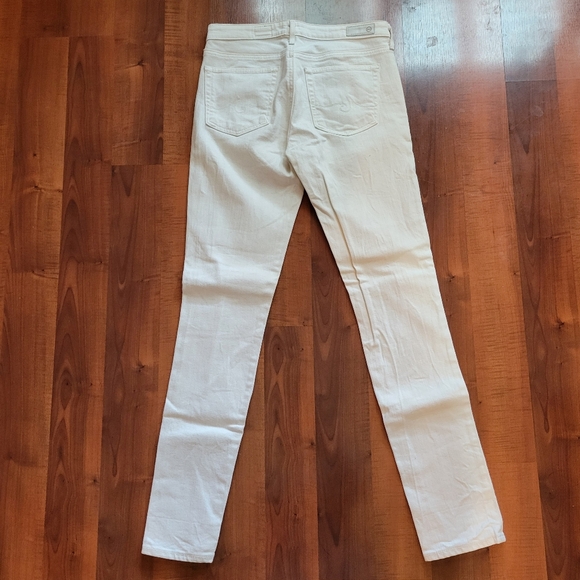 AG "prima" mid rise white jeans - Picture 5 of 5
